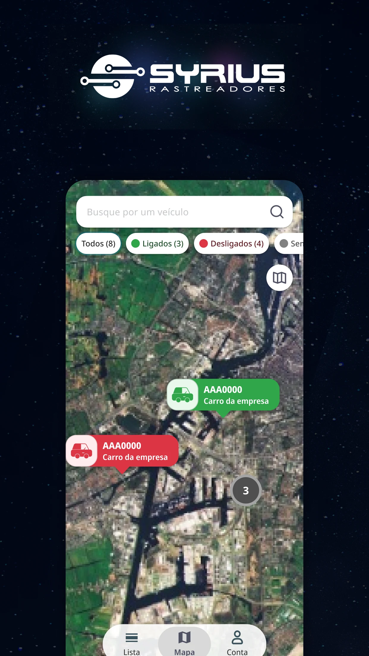 Syrius Rastreamento Veicular screenshot