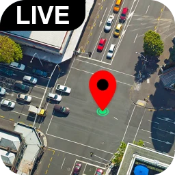 Ikon Street View Suara Navigasi